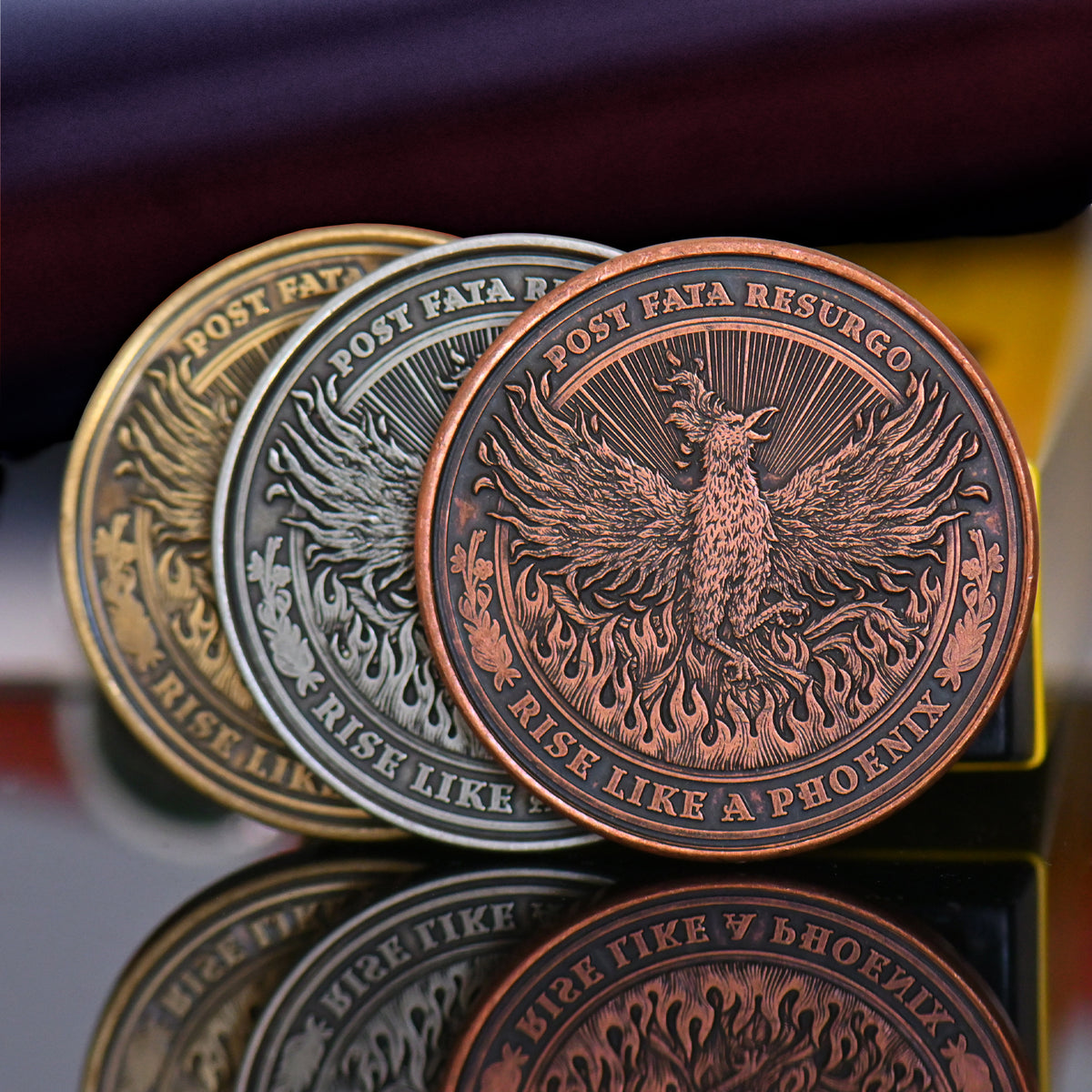 Phoenix Coin EDC Reminder Coins