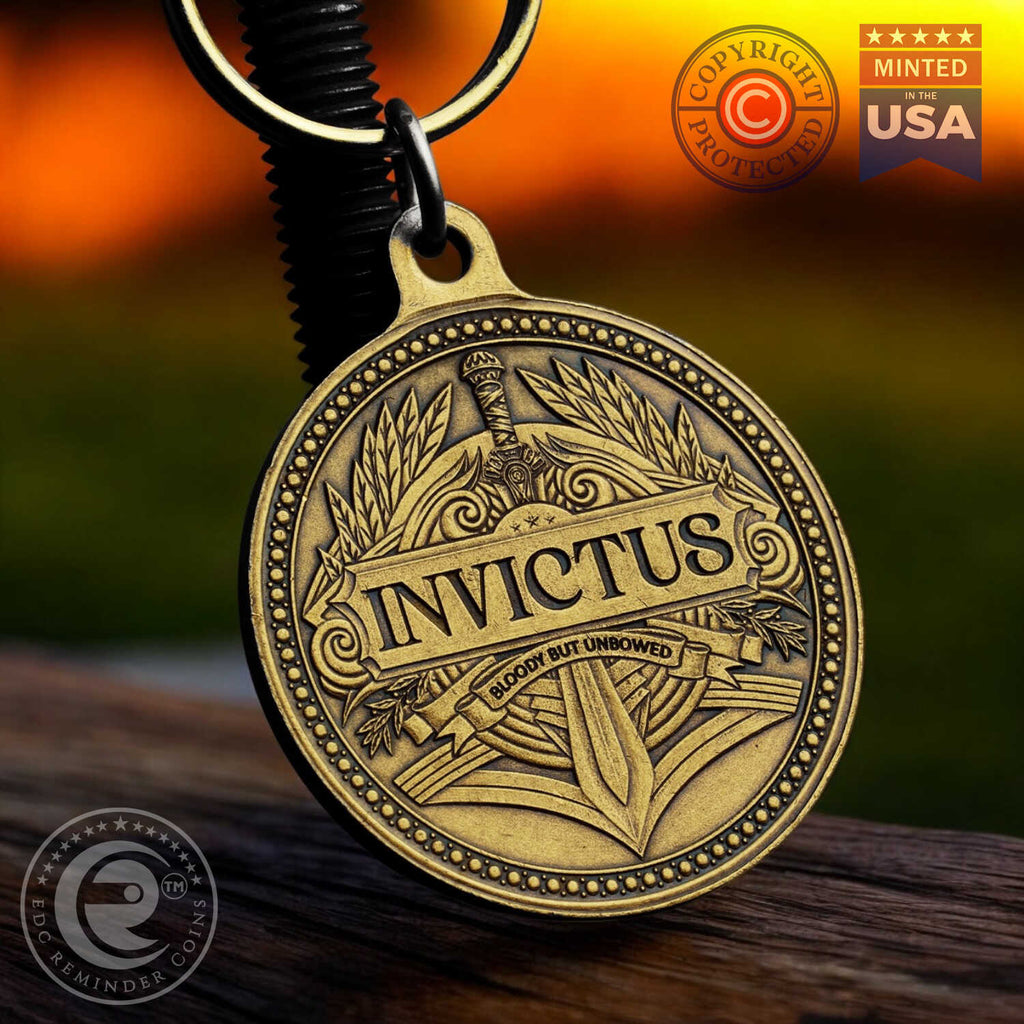 Invictus Key Tag